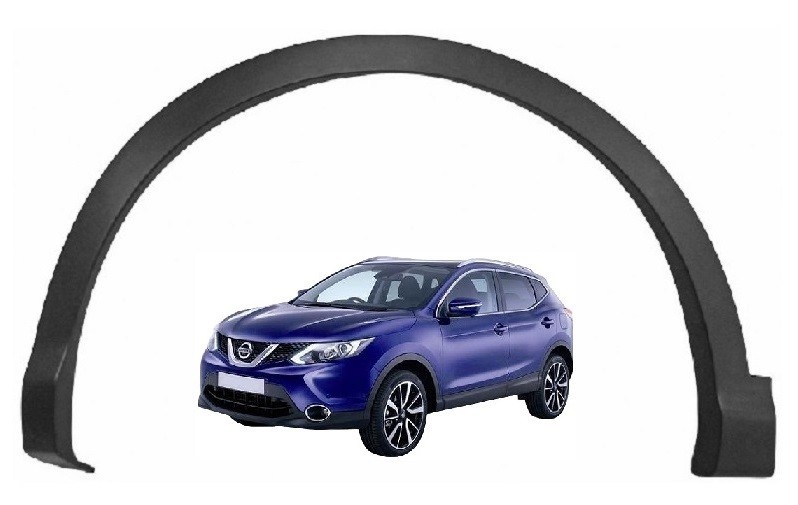 PARAFANGHINO GIRORUOTA ANTERIORE SX NISSAN QASHQAI 2014-2021 NO PARASCHIZZI
