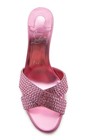 100% AUTH NEW WOMEN LOUBOUTIN MARZIA IS BACK PINK SLIDE JEWEL SANDALS EU 36/US 6 — photo 3