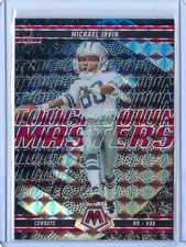 2025 Mosaic - Michael Irvin - Red Mosaic - Touchdown Masters - Dallas Cowboys