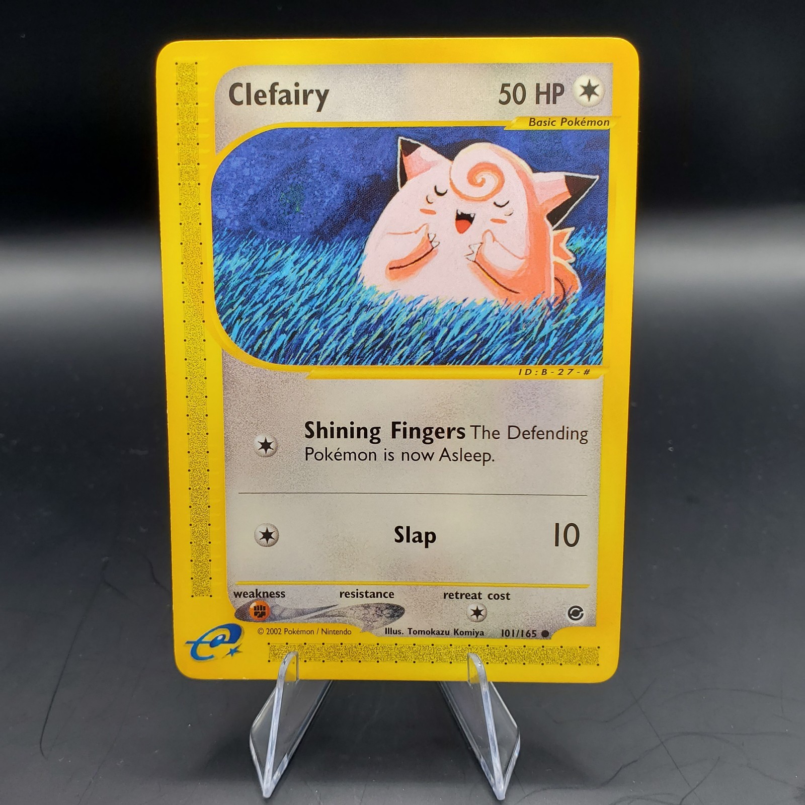 Pokemon Card - Clefairy Expedition Base Set 101/165 Common LP