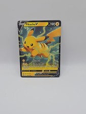 Pokémon TCG Pikachu V SWSH063 Base Fulmine Promo Holo 190 HP Spada e Scudo