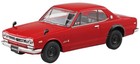 1/32 Plastic Model Snap Kit No.16-RD Nissan C10 Skyline 2000GT-R Red Color-coded