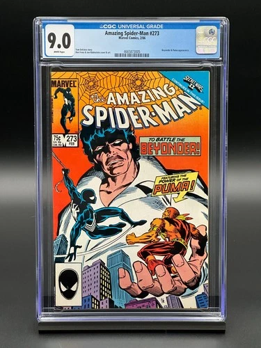 Amazing Spider-Man #273 CGC 9.0 (1986) - Rubinstein Beyonder & Puma Appearance