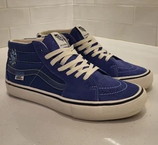 Vans X Alltimers Sk8 Mid Pro True Navy Men's size 9.5 BAKER Quartersnacks dime