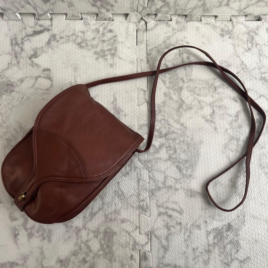 Bottega Veneta Shoulder Bag Pochette Leather Brown Vintage Rare Model From JP YZ thumbnail 20
