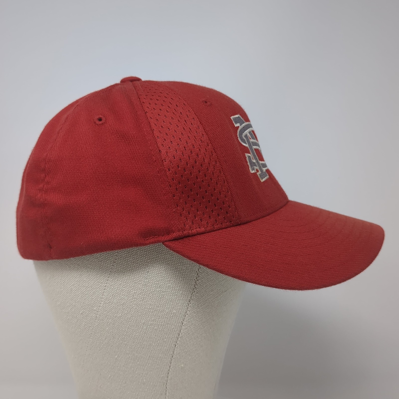 McDonald Fitted Hat Solid Red Large Embroidered L… - image 5