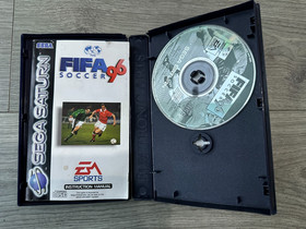 FIFA 96 &ndash; Sega Saturn (PAL) &ndash; Boxed + Manual &ndash; Tested Working &ndash; EA Long Box