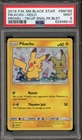 Pokemon Pikachu Team Up Blister Pk. Black Star Holo Promo SM162 PSA 9 Mint