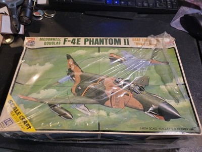 ESCI MDD F-4E Phantom II 1/48 Scale Plastic Model Kit USAF Long-Nose-VERY RARE