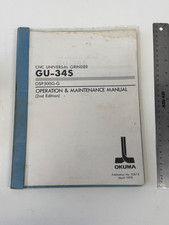 Okuma GU-34S / OSP5020G-G CNC Operation & Maintenance Universal Grinder Manual