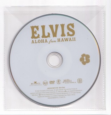(LZ894) Elvis Presley, Aloha From Hawaii - disc 1 DVD only - 2004 DVD