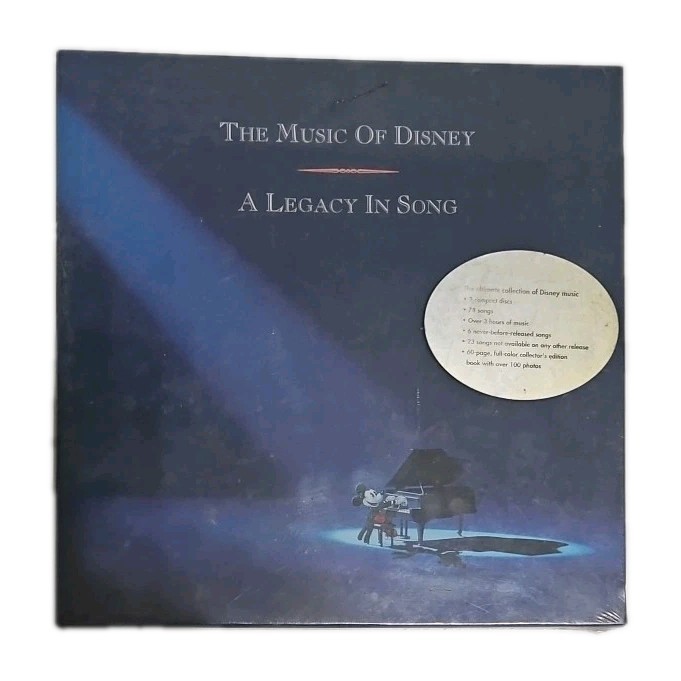 The Music of Disney: A Legacy in Song [Box] by Disney (CD, Sep