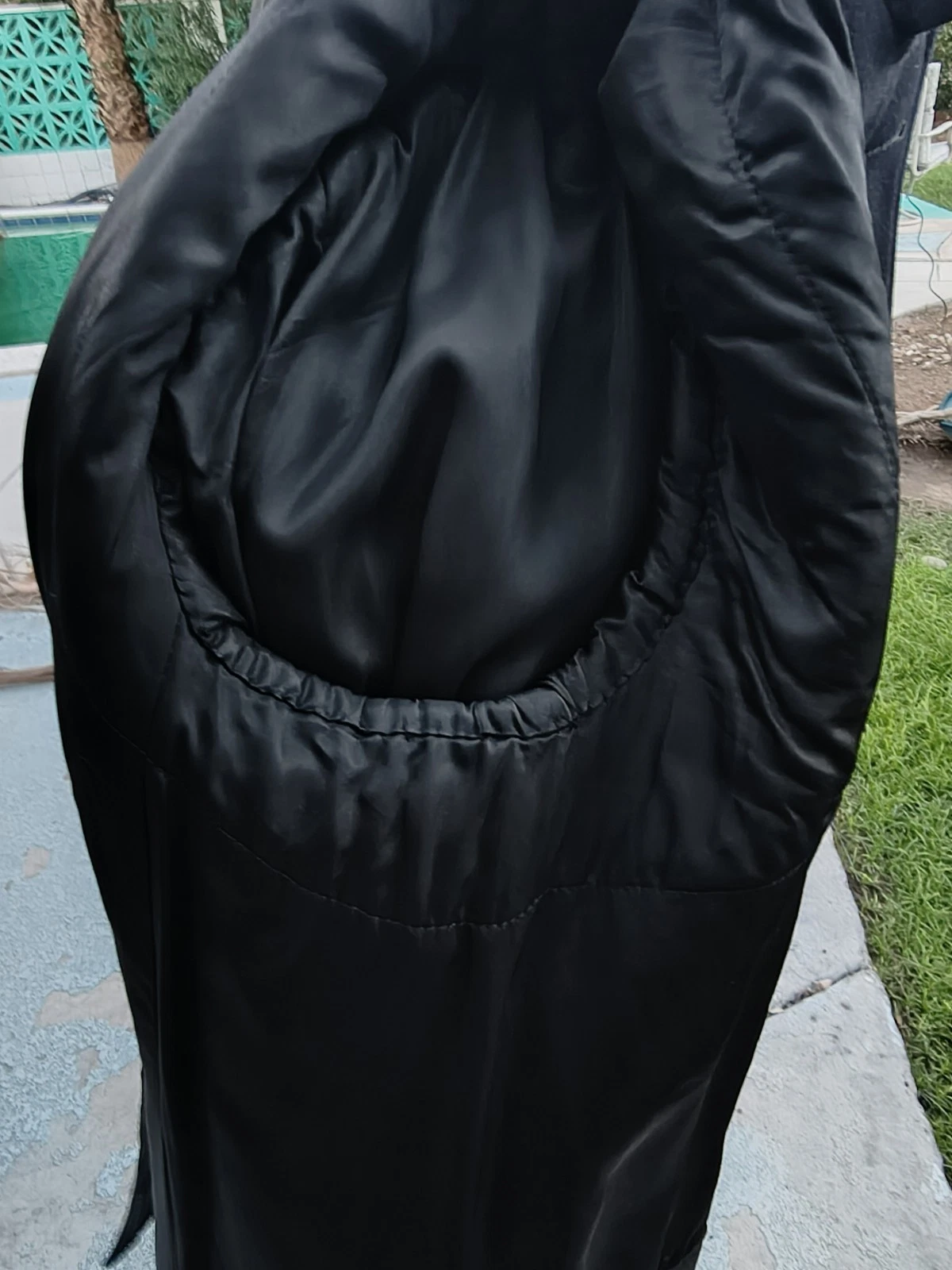 Peacoat Naval Clothing Depot Black Wool 42R, Superb Condition - product detail image 10