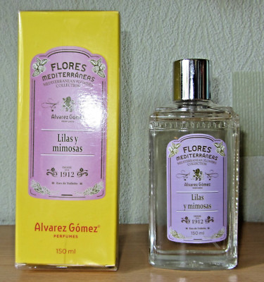 Alvarez Gomez Perfumes Lilas y mimosas FLORES 150ml EDT SPRAY DAMENDUFT GESCHENK