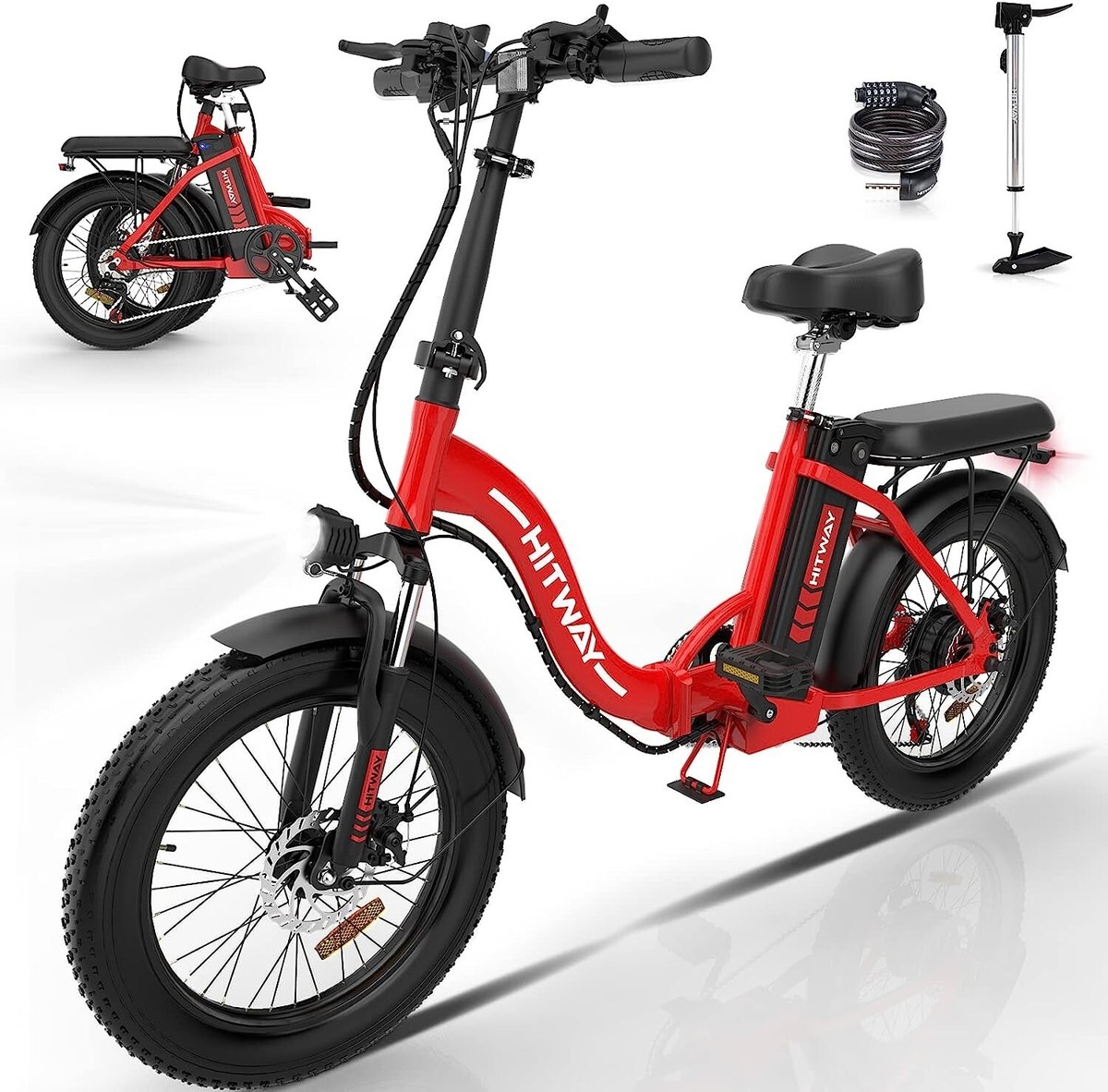 Tire Electric Vtuvia Folding Electric Bike Folding Electric Bike