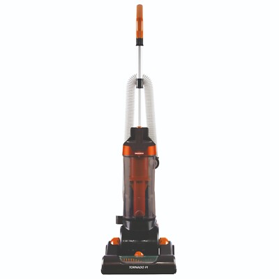 Daewoo 750W Upright Vacuum Cleaner HEPA Filter Black & Orange  