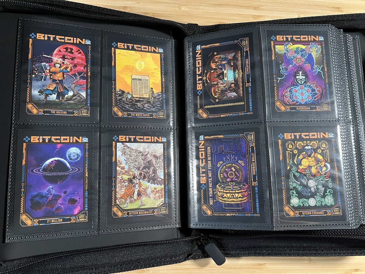 2023 Bitcoin Trading Cards Series 2 COMPLETE SET, 93 Base Cards