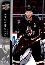 2021-22 Upper Deck #258 Christian Fischer