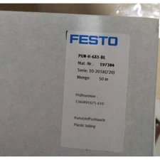 Festo PUN-H-6X1-BL 197384 Plastic Tubing New Free Shipping PUNH6X1BL 1PCS