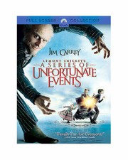 Lemony Snicket's A Series of Unfortunate Events DVD MOVIE Full Screen JIM CARREY