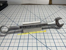 Craftsman =v= Series Combination Wrench, 12pt, Size 11/16”, USA Made Yellow Tag