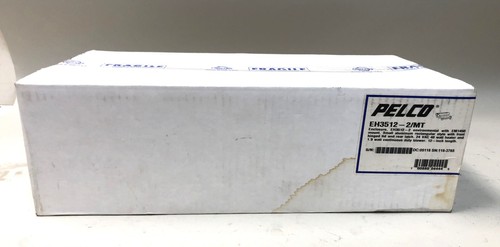 NEW Pelco EH3512-2/MT Enclosure w/ EM-1450 Mount 24VAC 40 Watt Heater & Blower