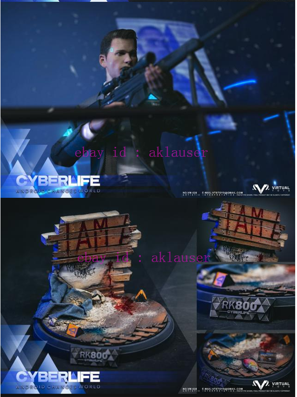 Vts Toys Vm-028 1/6 Detroit Revolution-The Negotiator Connor