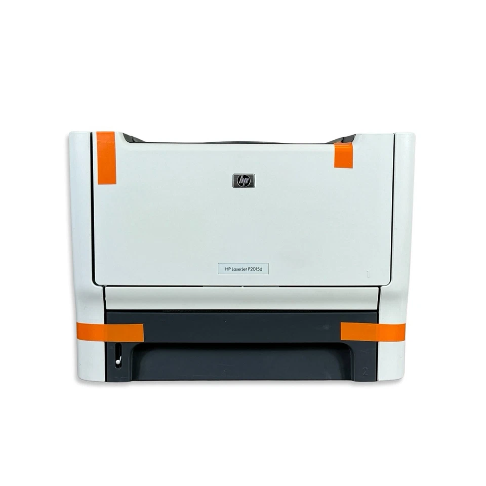 HP LaserJet P2015d Workgroup Monochrome Laser Printer CB367A w/ toner! - Image 3 of 4