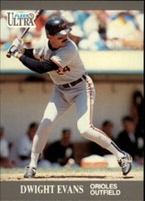 1991 Ultra (Fleer) Update Baseball "Main Set" Cards #U1 to #U120