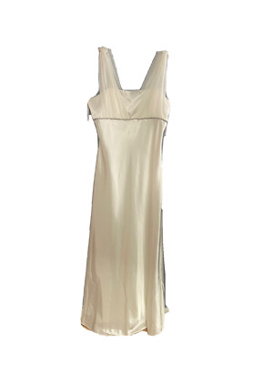 F.I.E.S.T.A Crystal Formal /Special Occasion Long Dress Ivory Size 2XL