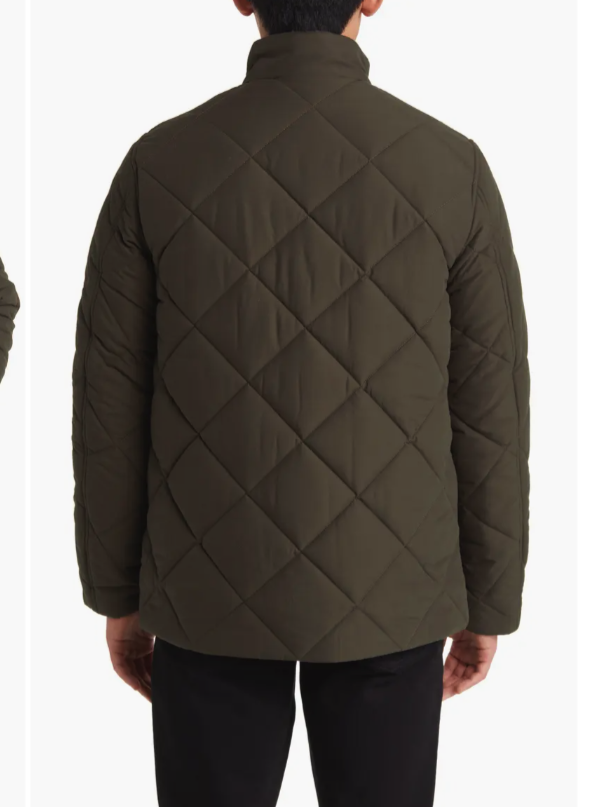 Barbour Winter Chelsea Quilted Jacket in Dark Olive MSRP$385
