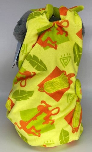 Disney Parks Babies Baloo Jungle Book Baby Plush Blanket Pouch Blankie 10" NEW - Picture 3 of 4