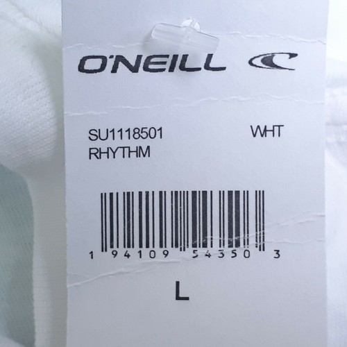 O'neill Mens White RHYTHM SU1118501 Short Sleeve Crew Neck T Shirt Size Large - Picture 6 of 8