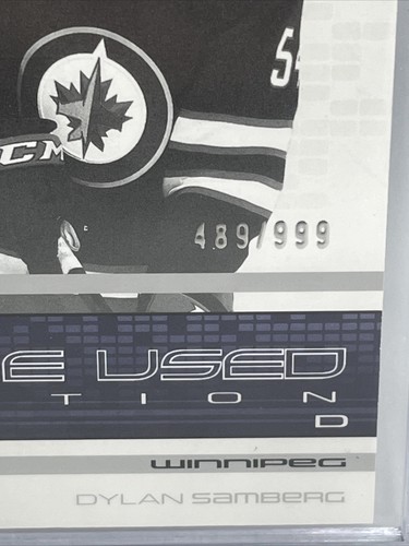Winnipeg Jets - Dylan Samberg - 22/23 SPGU - Game Used Edition - #489/999 - Picture 2 of 3