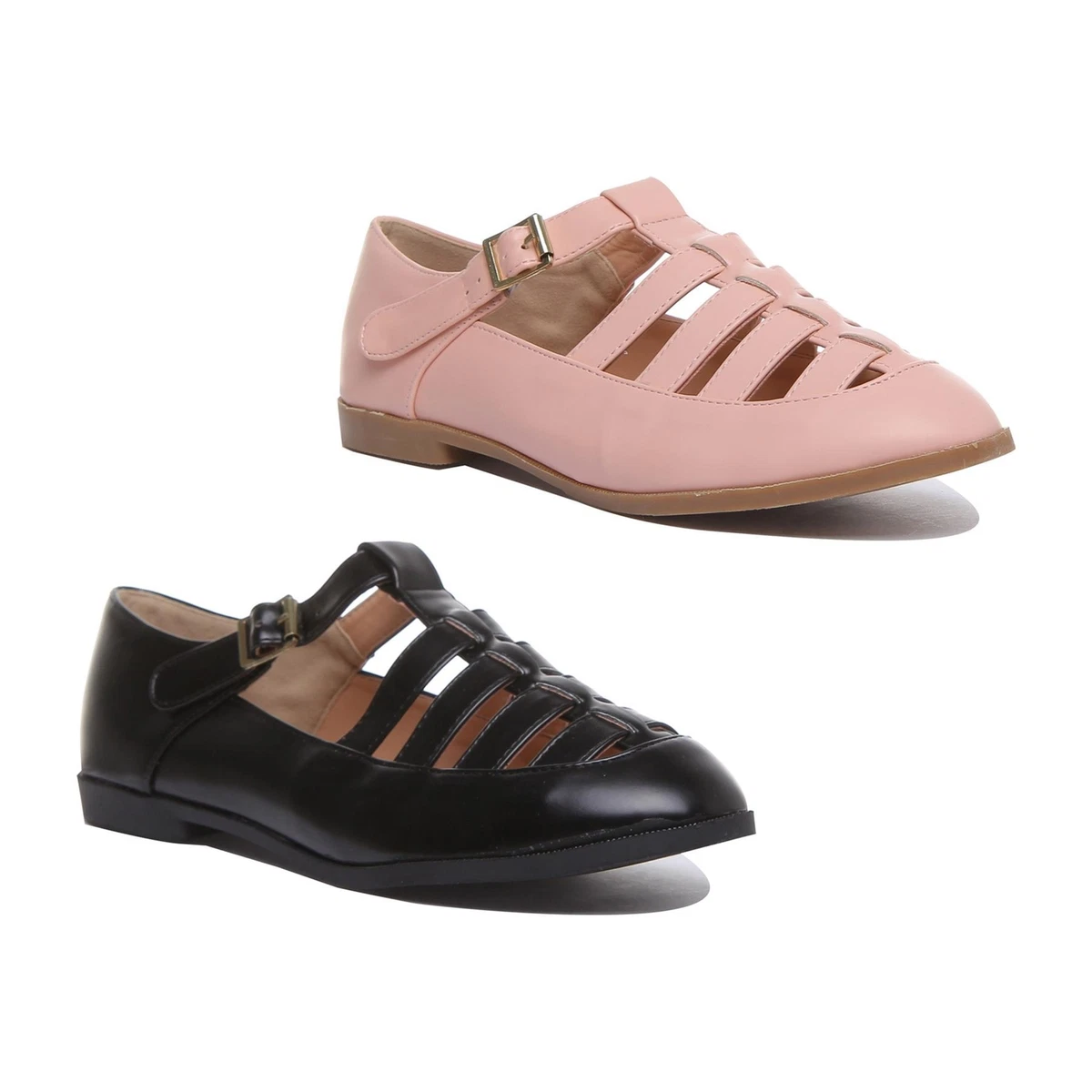 T bar ladies flat shoes sale