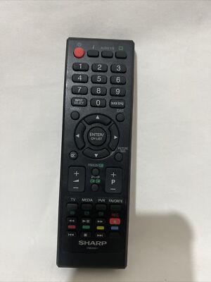 Original Sharp LCD TV AV Fernbedienung 076K0VK011