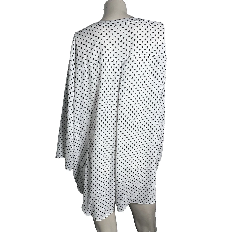 Blusa Chaus Mujer 3X Boho Hada Coqueta Transparente Y2K Flujo Coqueto 3XL Arte de Verano Foto 2 de 4