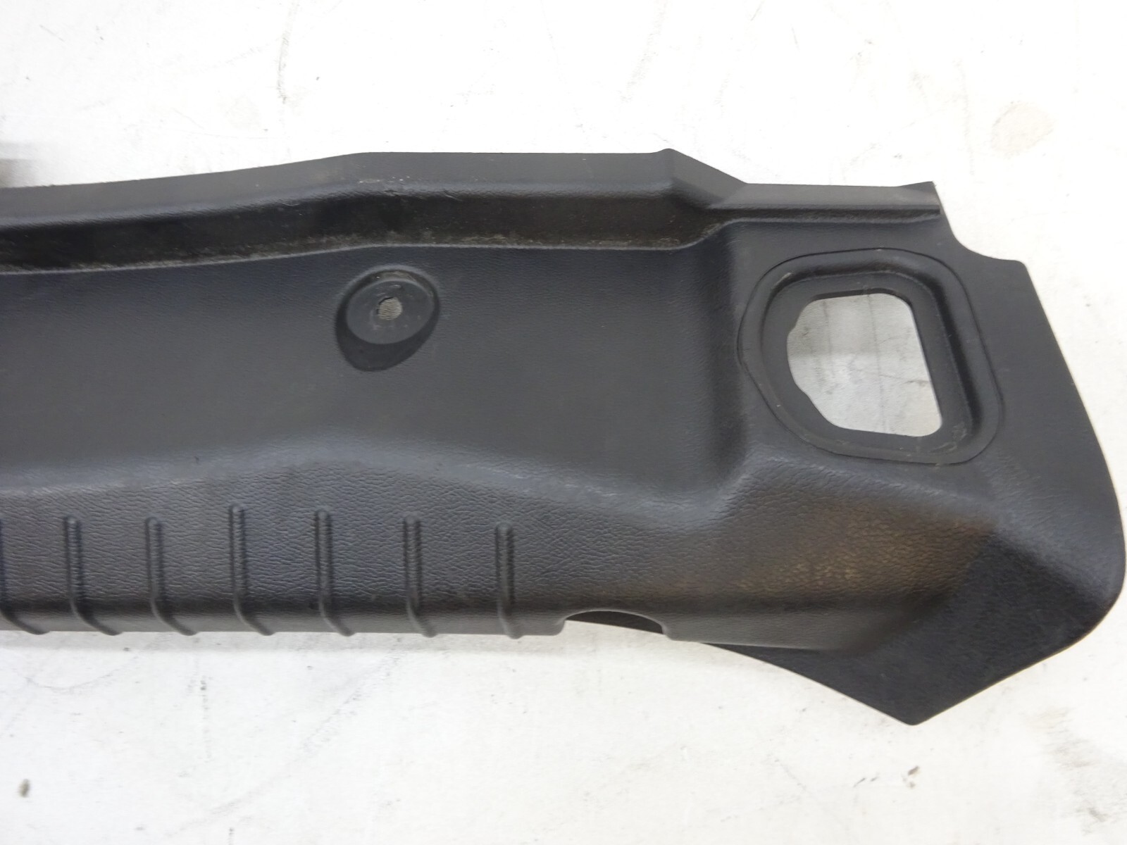 14-19 Maserati Ghibli Rear Truck Lock Latch Cover Sill Scuff Plate OEM DE2308105