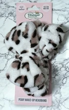 Cosmetic Company Peggy Makeup Headband One Size Leopard Print NEW OLD STOCK