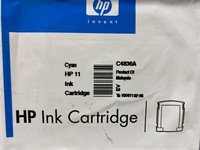 Original Hp 11 C4836A Cyan Druckerpatrone Tintenpatrone Mhd Abgelaufen