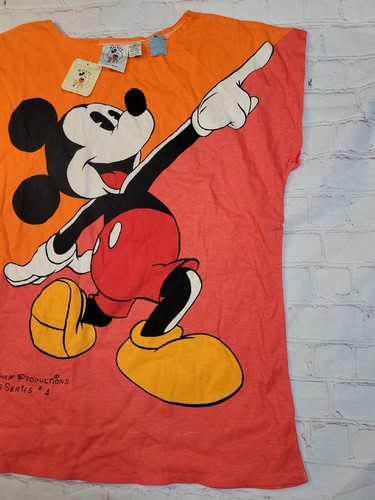 Vtg Nwt Walt Disney Productions Mickey Mouse Collectors Series #4 Shirt Large - Picture 2 of 24