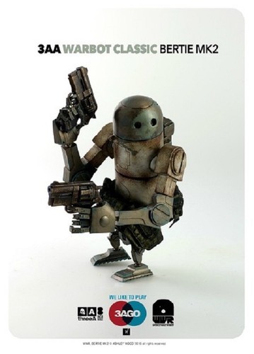 ThreeA 3A 3AGO Warbot Classic BERTIE MK2 Collectible Action Figure New Unopened - Picture 1 of 6