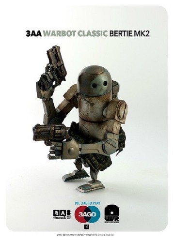 ThreeA 3A 3AGO Warbot Classic BERTIE MK2 kolekcjonerska figurka akcji nowa nieotwarta - Zdjęcie 1 z 6