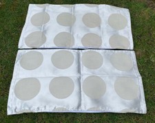 2 IKEA Deko Kissen Zierkissen Sofakissen Couchkissen Bezug Polka Dots 75x40cm