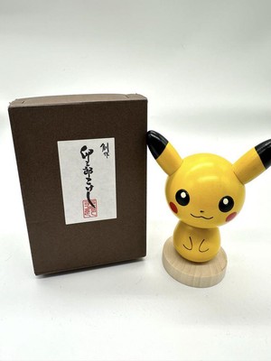 Usaburo Kokeshi Pikachu Pokemon Center Limited Edition Creative Doll