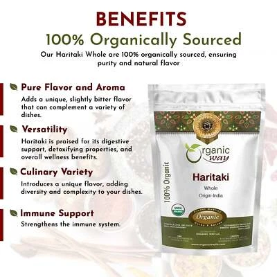 Organic Way Haritaki whole