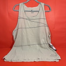 Nike Dri-Fit ADV Running Tank. Tan. Size XL. Retail 85. NWT