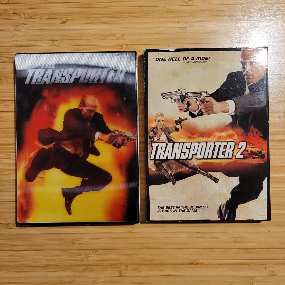 The Transporter 1 And 2 Lot Full & Widescreen DVD New Sealed Jason