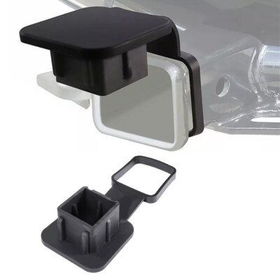 Fit BMW 2'' Hitch Cover Rubber Tow Trailer Receiver Tube Plug Cap 4-Way Insert