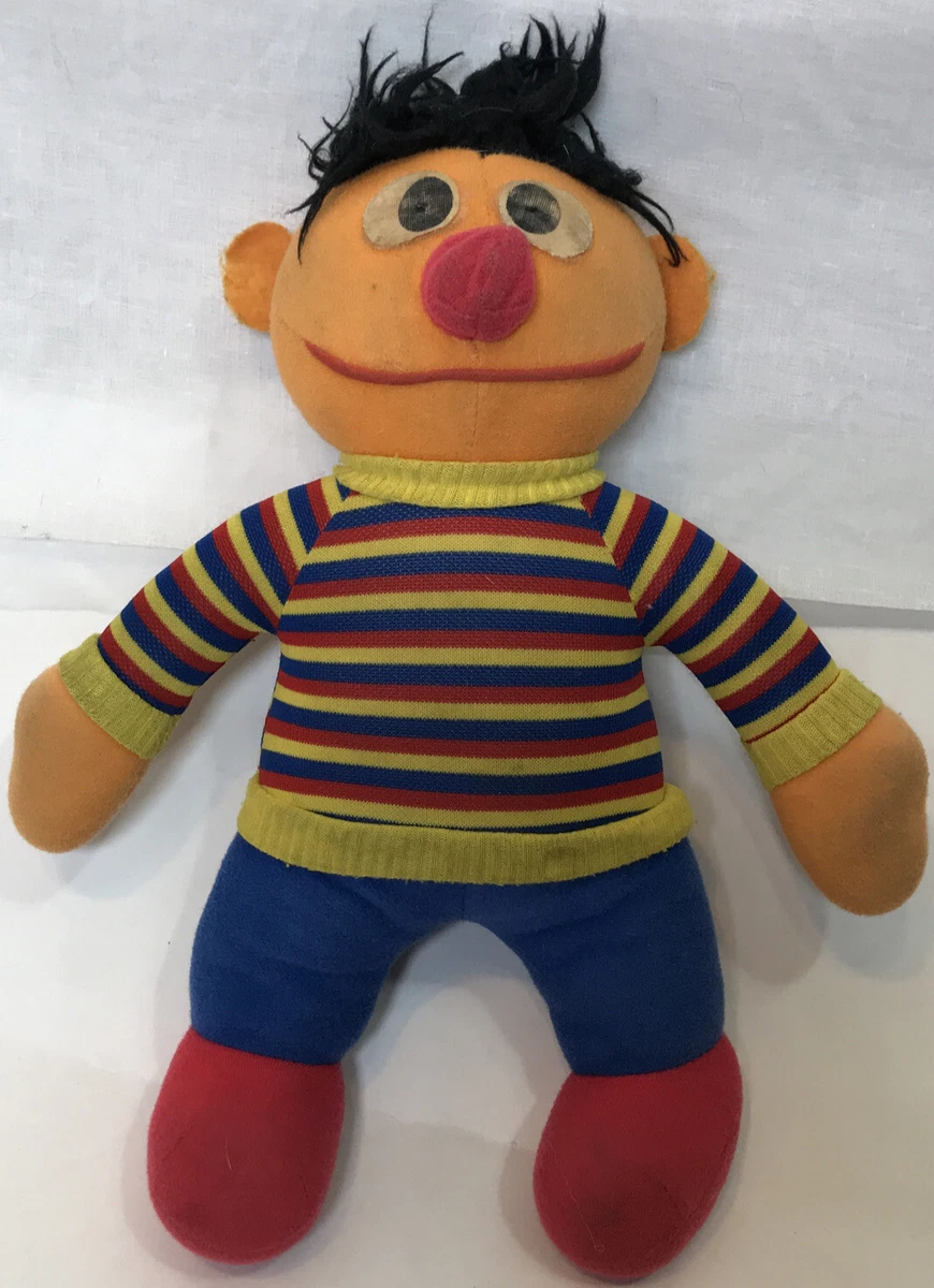 VINTAGE SESAME STREET ERNIE PLUSH DOLL